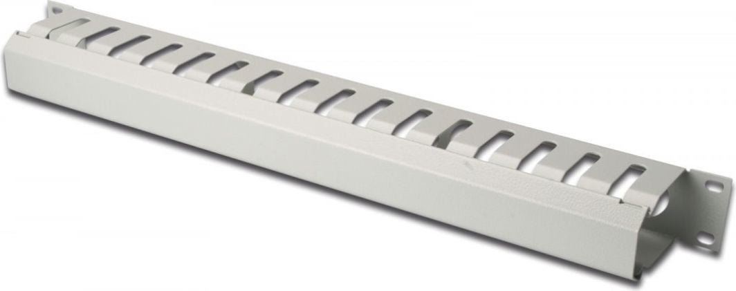 Organizues kabllosh Digitus DN-97616, 1U, për kabinete 19", gri