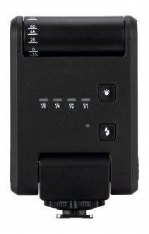 Blic fotografik Yongnuo YN6 Micro, numër udhëzues 8 m, i zi