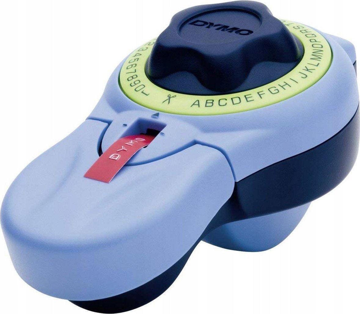 Aparat etiketues Dymo Junior Label Embosser 2174602, shirit 9mm, plastike, blu
