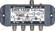 Amplifikator antene AMS AWS-144M, 4 dalje, filtër LTE, gri
