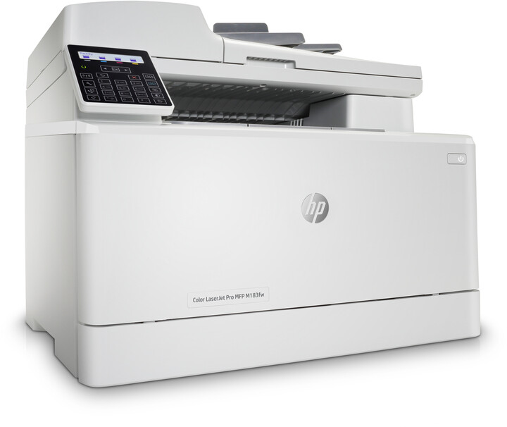 Printer HP LaserJet Pro MFP M183fw, i bardhë