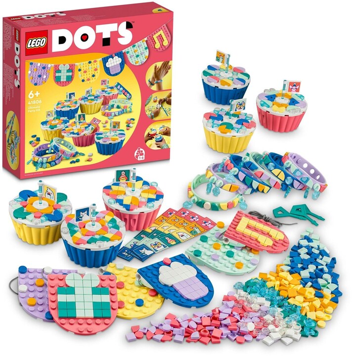 Set LEGO® DOTS 41806 Awesome party, 1154 pjesë