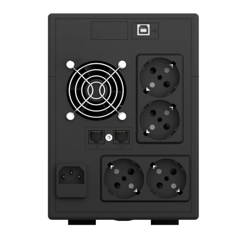 UPS nJoy Cadu 2000, 2000VA 1200W, 4x Schuko, i zi