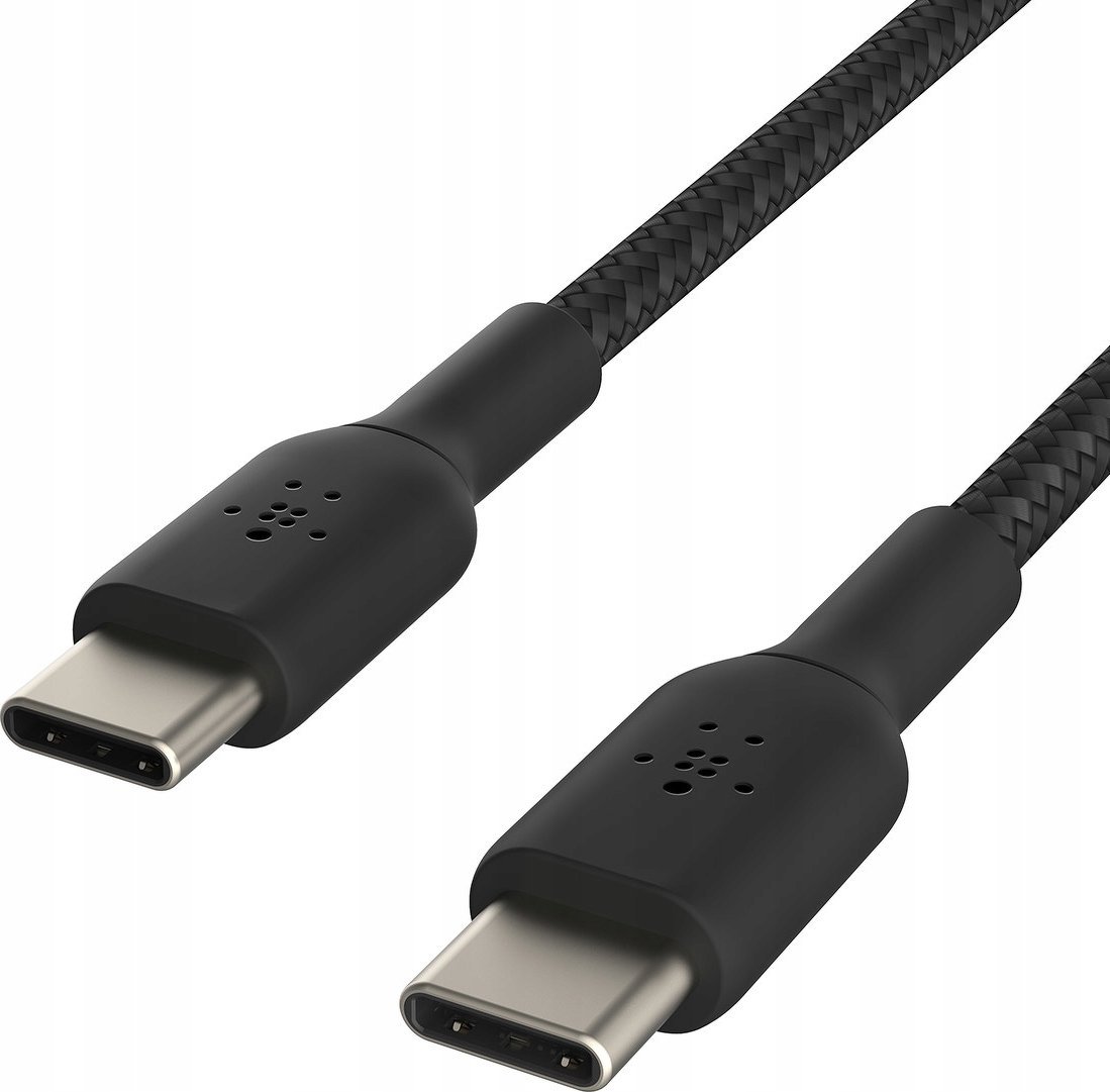 Kabllo Belkin BoostCharge USB 2.0, USB C, 0.15m, e zezë