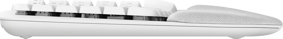 Tastierë Logitech Wave Keys for Mac, ergonomike, Bluetooth, e bardhë