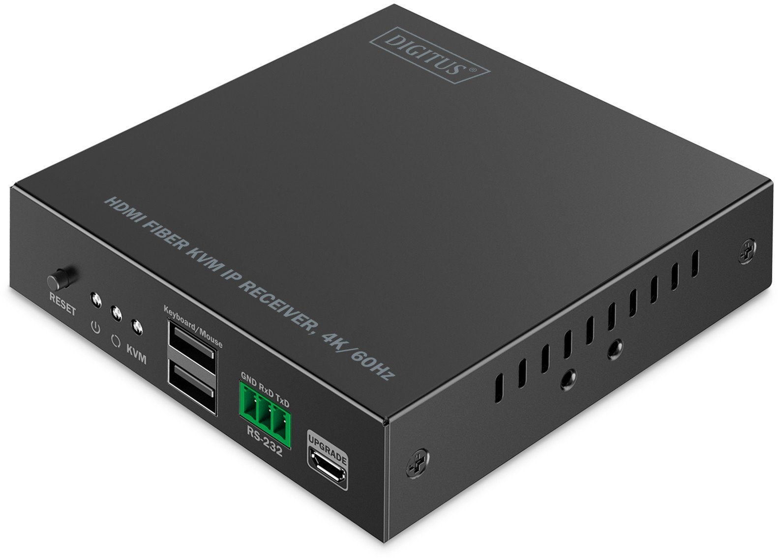 Marrës HDMI KVM IP Digitus DS-55348, 4K 60Hz, fibër optike