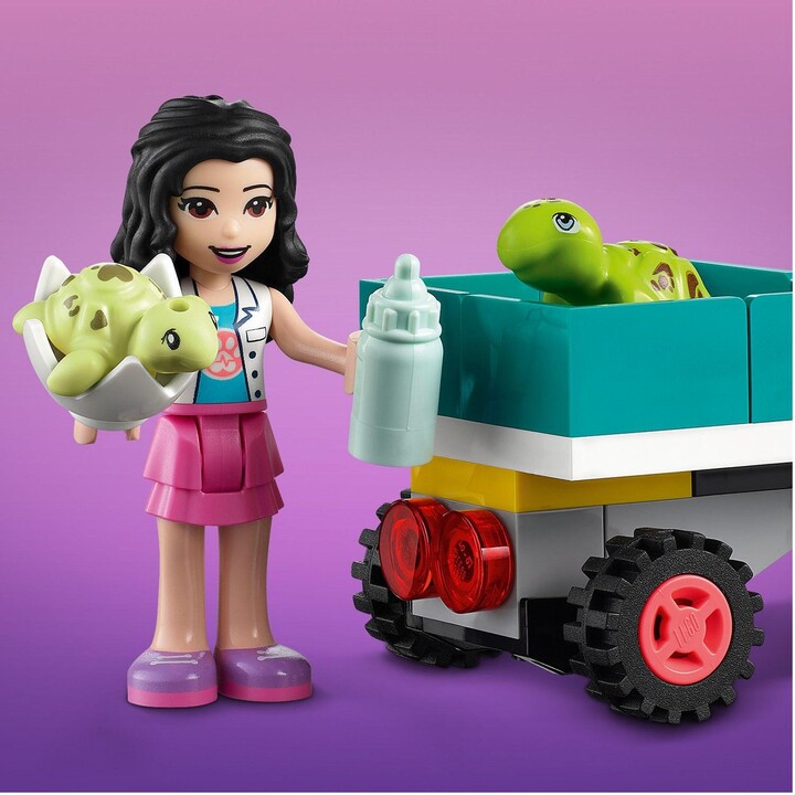 Set LEGO® Friends 41697 Turtle Defenders Car