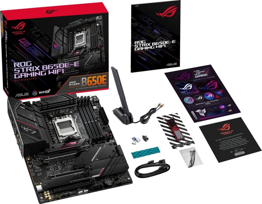 Pllakë amë Asus ROG STRIX B650E-E Gaming Wi-Fi