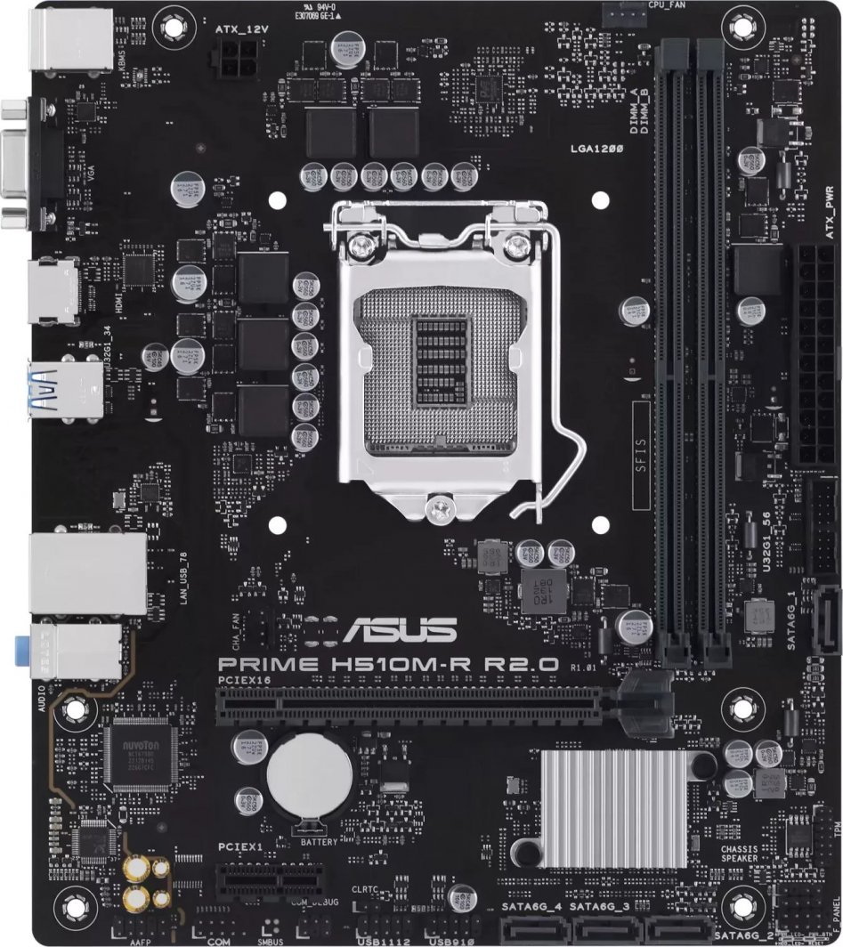 Pllakë amë ASUS PRIME H510M-R R2.0