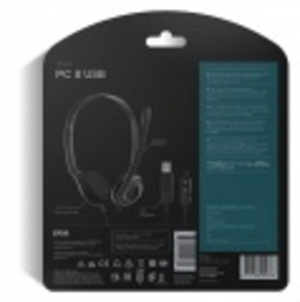 Kufje EPOS PC 8, USB, të zeza