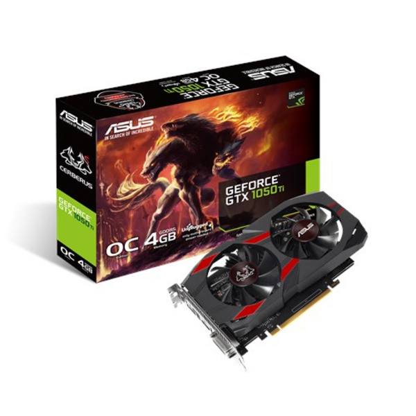Графичка картичка - ASUS CERBERUS-GTX1050TI-O4GB GDDR5