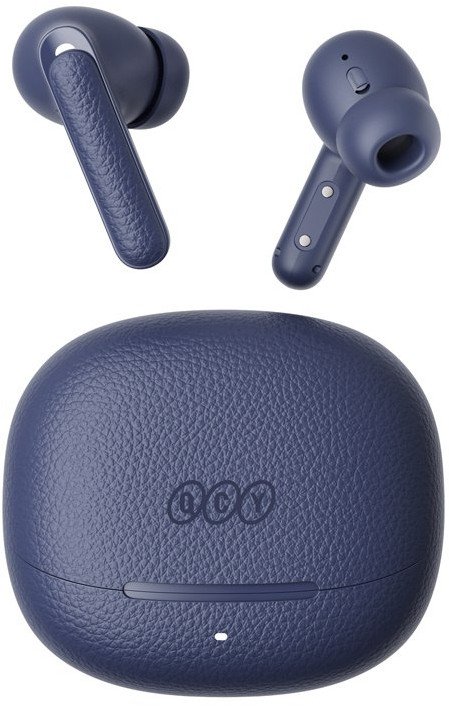 Kufje wireless QCY Buds HT15, ANC, TWS, blu