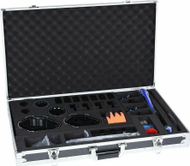 Set mjetesh Alphacool Eiskoffer Professional, përkulje HardTube 13 16mm, valixhe profesionale, i zi