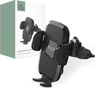 Mbajtëse universale për makinë Tech-Protect V3, montim në CD, rrotullim 360°, e zezë
