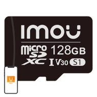Kartë memorie microSDXC Imou S1, 128GB, V30 U3, e zezë