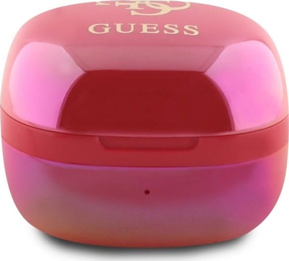 Kufje Bluetooth Guess Iridescent 4G, Bluetooth 5.3, 24 orë bateri, rozë