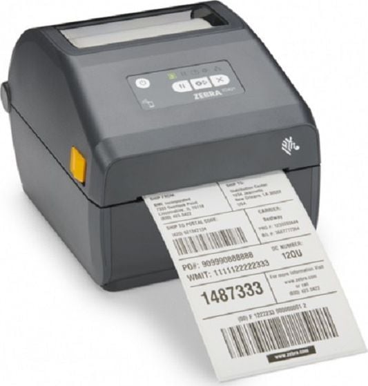 Printer etiketash Zebra ZD421d, direct thermal, bardh e zi