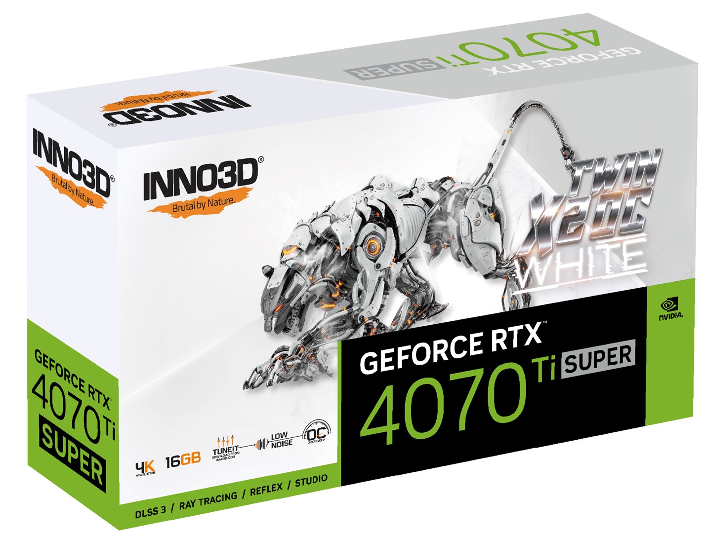 Kartë grafike Inno3D NVIDIA GeForce RTX 4070 Ti, OC, 16 GB GDDR6X