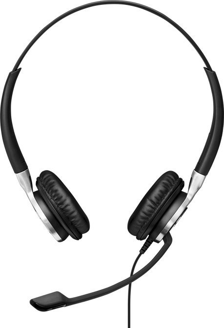 Kufje me mikrofon EPOS SC665, stereo, USB dhe 3.5mm, të zeza
