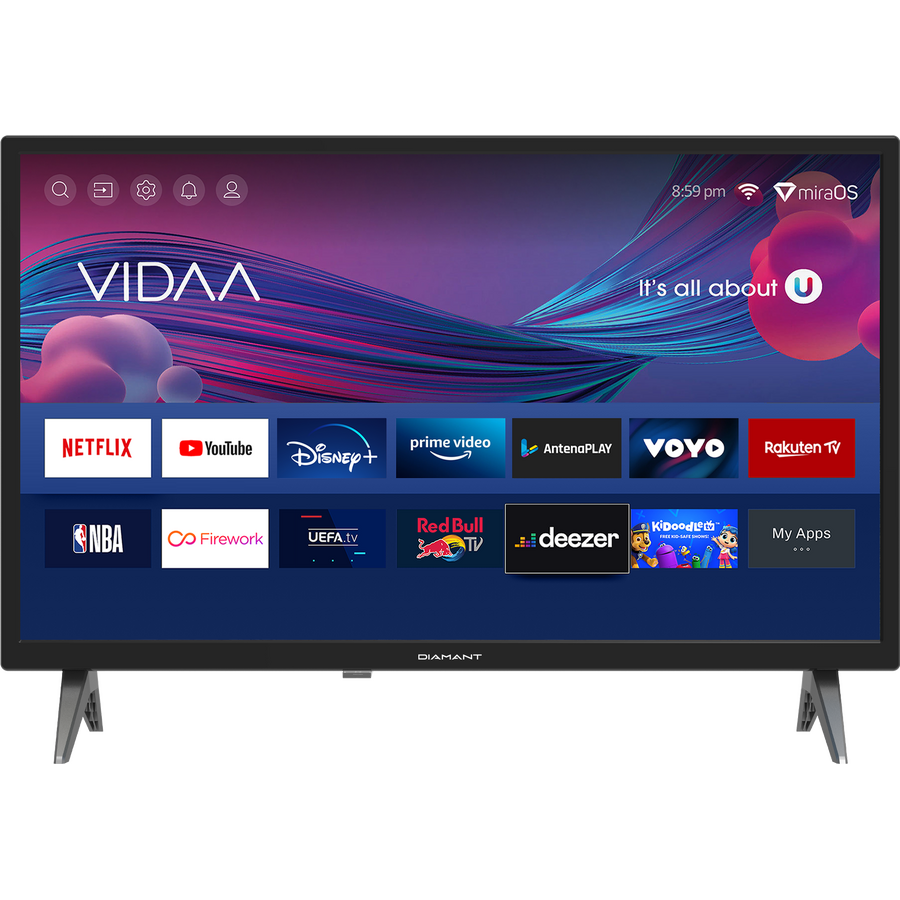 Televizor LED Diamant 24HL4330H/C, 24", Smart HD, i zi
