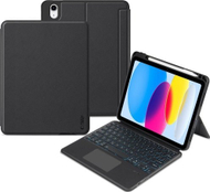 Mbulesë me tastierë Tech-Protect Scmag Pen, për iPad 10.9" 2022, Bluetooth, e zezë