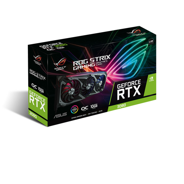 Kartelë grafike ASUS ROG -STRIX-RTX3080-O10G-V2-GAMING NVIDIA GeForce RTX 3080 10 GB GDDR6X