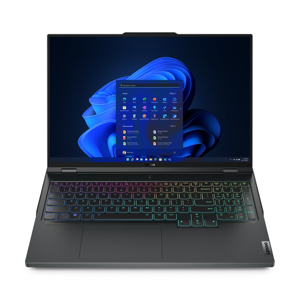 Laptop Lenovo Legion Pro, 16", Intel i9-13900HX, 32 GB RAM, 1000 GB SSD, NVIDIA GeForce RTX 4070, i hirtë