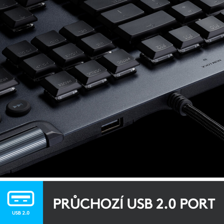 Tastierë Logitech G815 Lightsync, GL Clicky, US