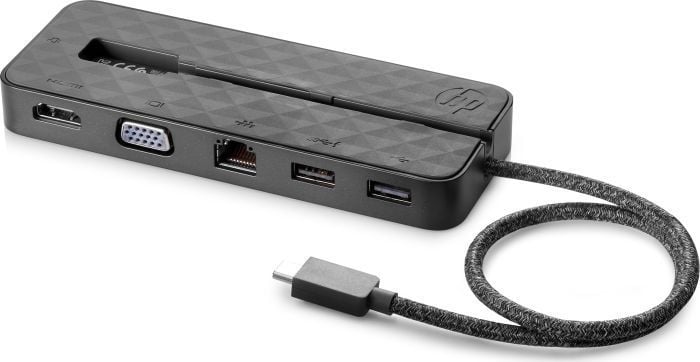 Dock station HP Mini Dock USB-C (1PM64AA#AC3), 1x HDMI, 1x USB 3.0, USB-C