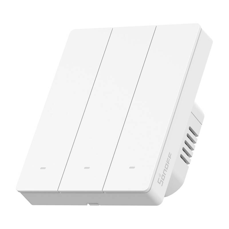 Ndërprerës muri i mençur Sonoff M5-3C-80W, WiFi Matter, 3 kanale, i bardhë 2