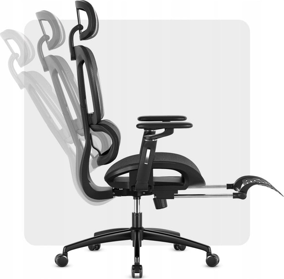 Karrige gaming Huzaro Combat 7.9, mekanizëm 135°, me këmbëmbajtëse, e zezë