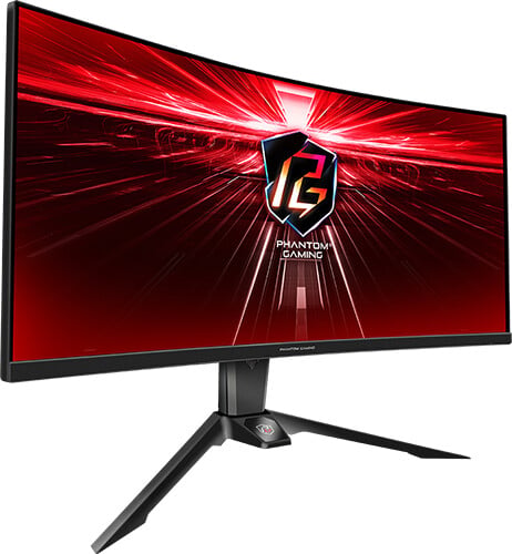 [OUTLET] Monitor ASRock PG34WQ15R2B - LED, 34", UW-QHD, i zi