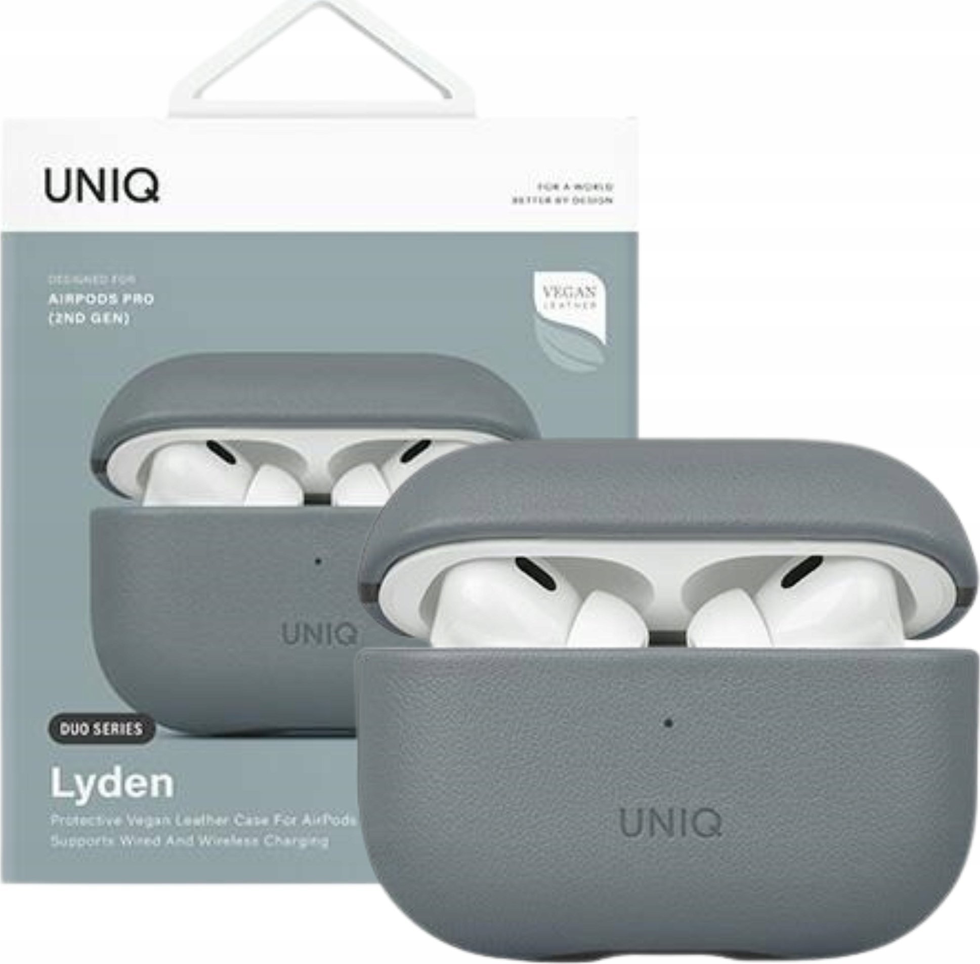 Çantë për kufje Uniq Lyden DS, mbrojtëse, e zezë