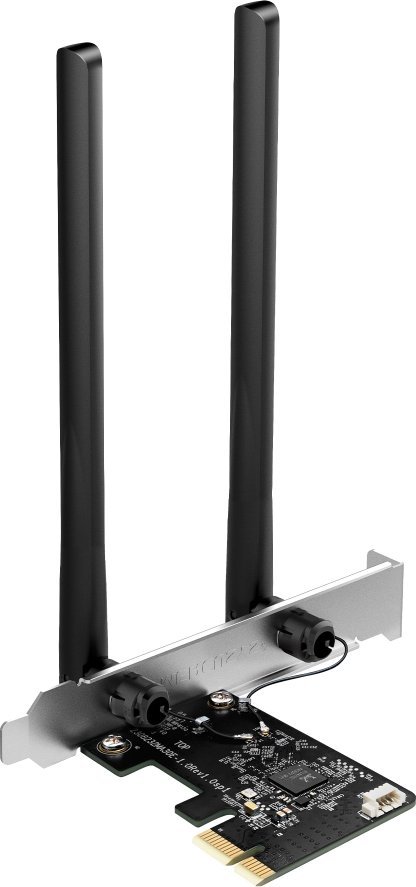 Adapter rrjeti PCIe Mercusys MA30E, Wi-Fi AC1200, Bluetooth 5.0, me 2 antena