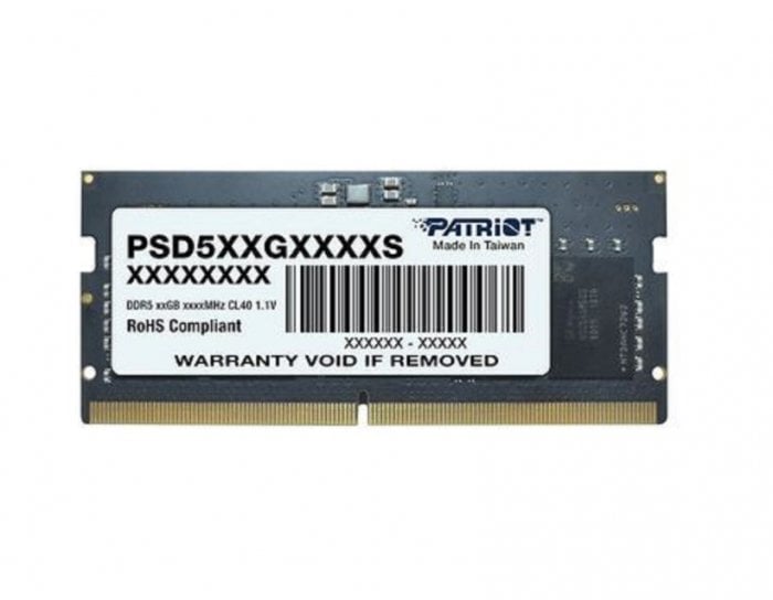 Memorie RAM Patriot Signature Line, DDR5 SODIMM, 12GB, 5600MT/s