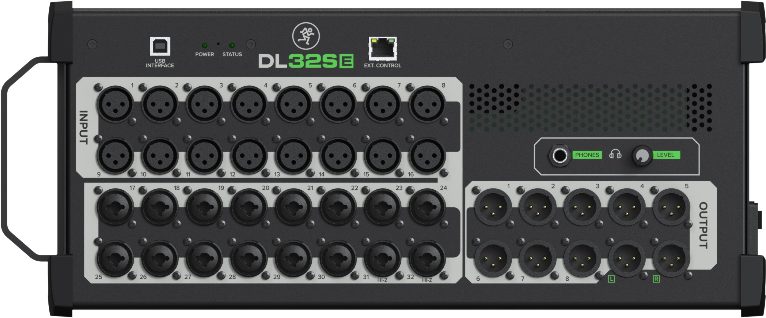 Mikser dixhital audio Mackie DL32SE, 32 kanale, USB, i zi