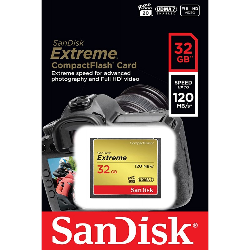 SanDisk Extreme CF 32GB 120MB/s