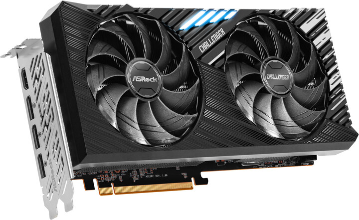 Kartë grafike VGA AMD ASROCK Radeon RX 7800 XT Challenger 16GB OC, 16GB GDDR6, HDMI, 3xDP