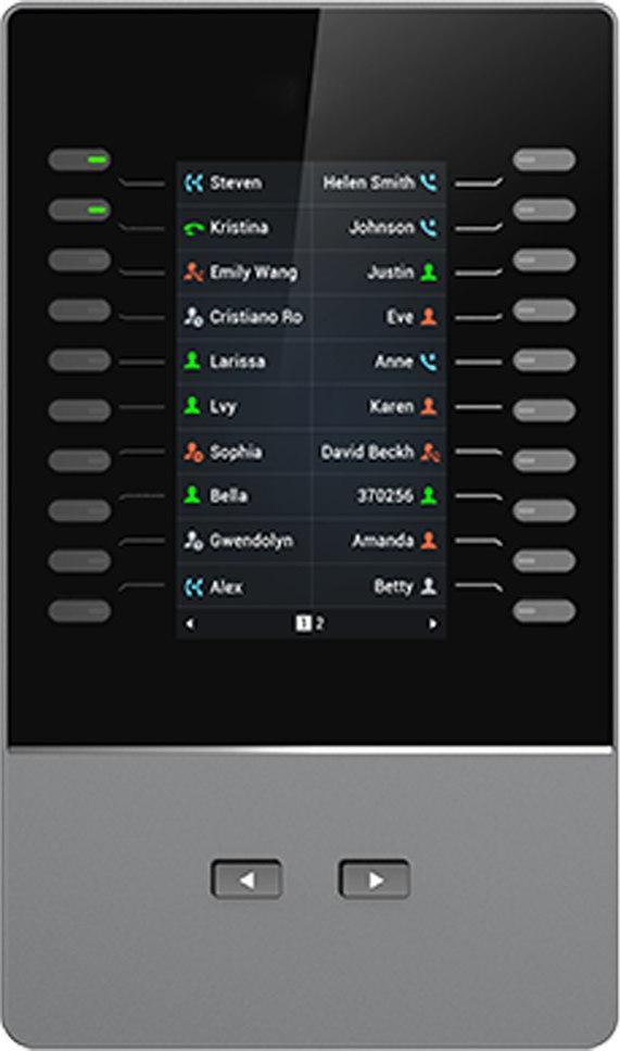 Modul zgjerues Grandstream GBX20, për GRP2615 GRP2624 GXV3350, gri