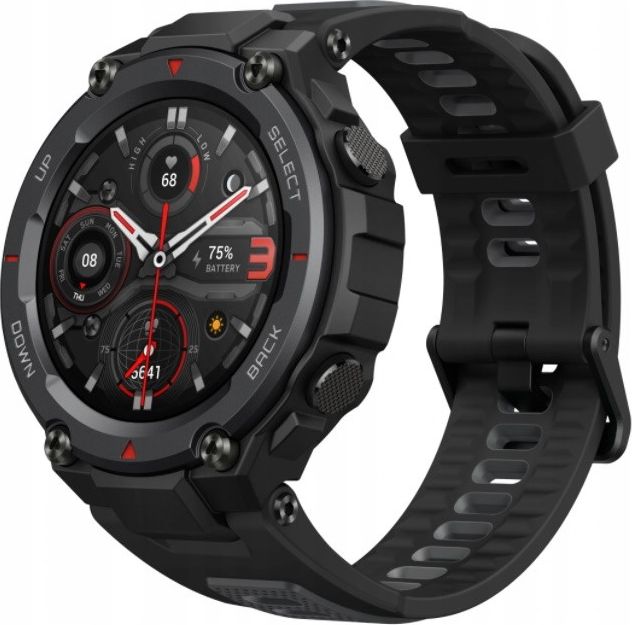 Orë e mençur Amazfit T-Rex Pro, e zezë