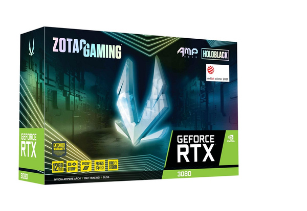 Kartelë grafike Zotac GAMING GeForce RTX 3080 AMP Holo LHR 12GB NVIDIA GDDR6X