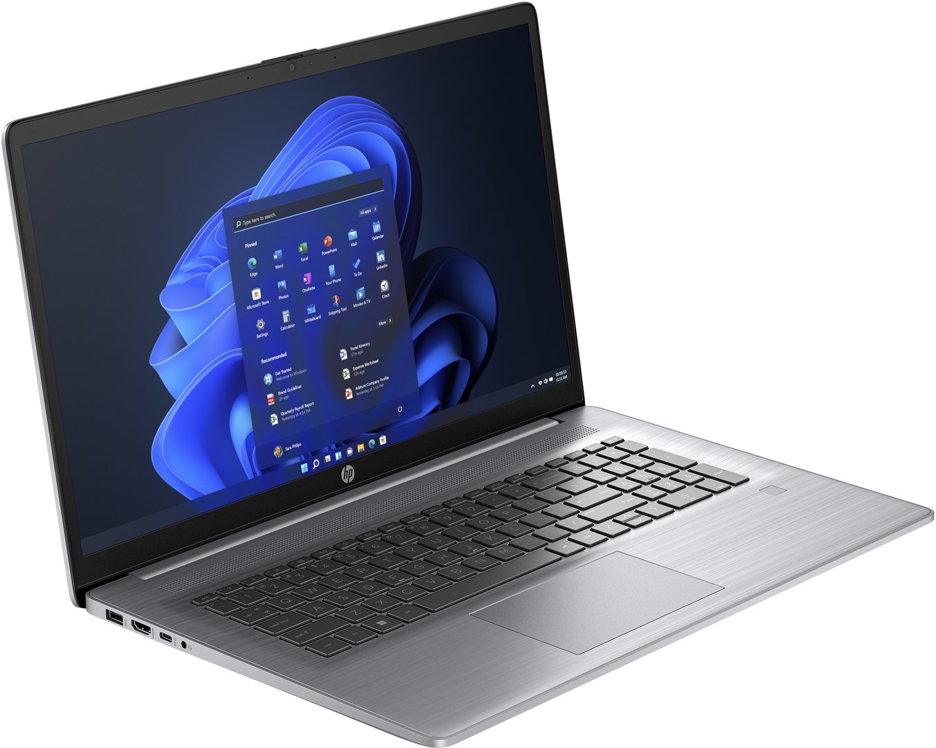Лаптоп HP ProBook 470, 17.3", Intel i5-1335U, 16 GB RAM, 512 GB SSD, NVIDIA GeForce MX550, i argjendtë