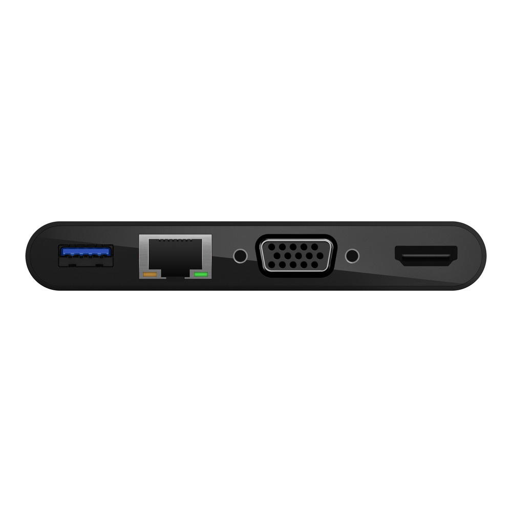 Përshtatës multimedial Belkin USB-C, i zi