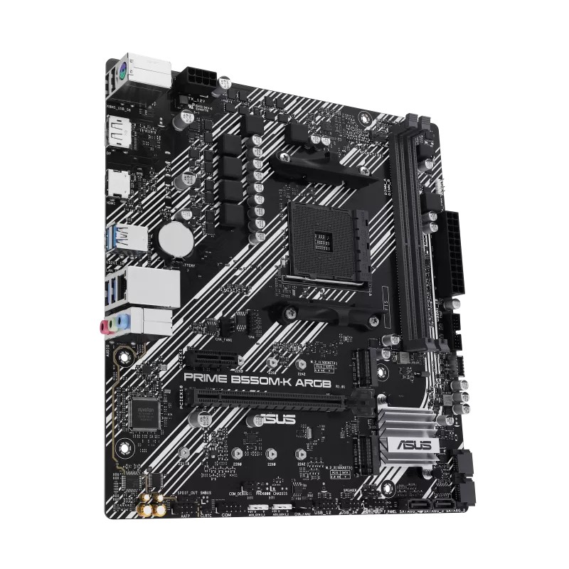 Pllakë amë ASUS PRIME B550M-K ARGB, Socket AM4, AMD B550, mATX
