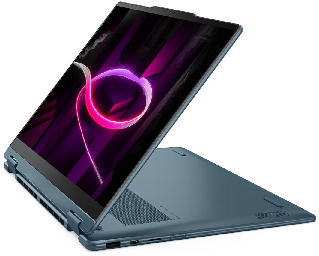 Laptopi Lenovo Yoga 7 2-in-1 14AGP11, Ryzen AI 5 430, 16GB, 512GB SSD, OLED, Touch, W11, i kaltër
