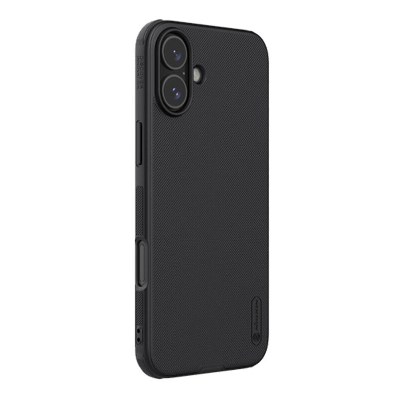 Futrollë Nillkin Super Frosted Pro Magnetic, për iPhone 16 Plus, MagSafe, e zezë