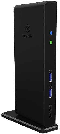 Docking station ICY BOX IB-DK2251AC Multi për laptopë dhe PC