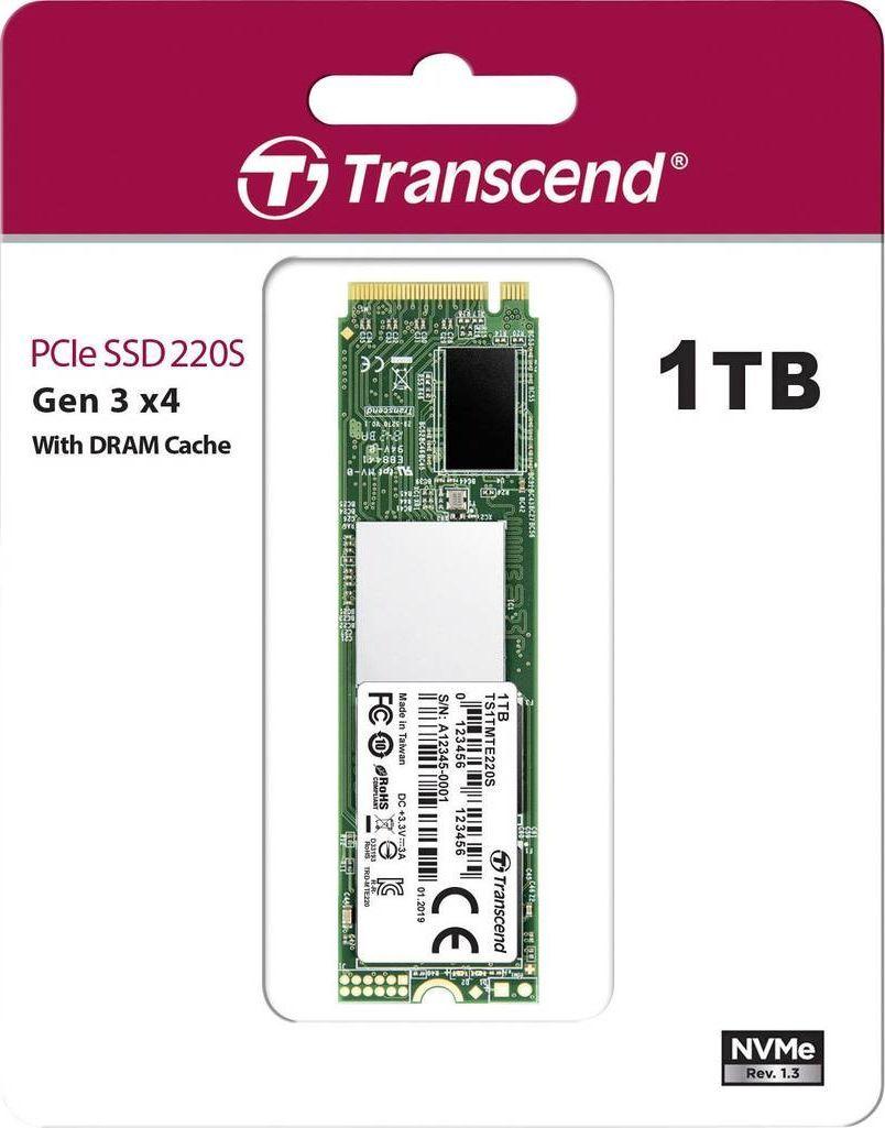 Disk SSD Transcend 220S, 1TB, M.2 2280 PCI-E x4 Gen3 NVMe