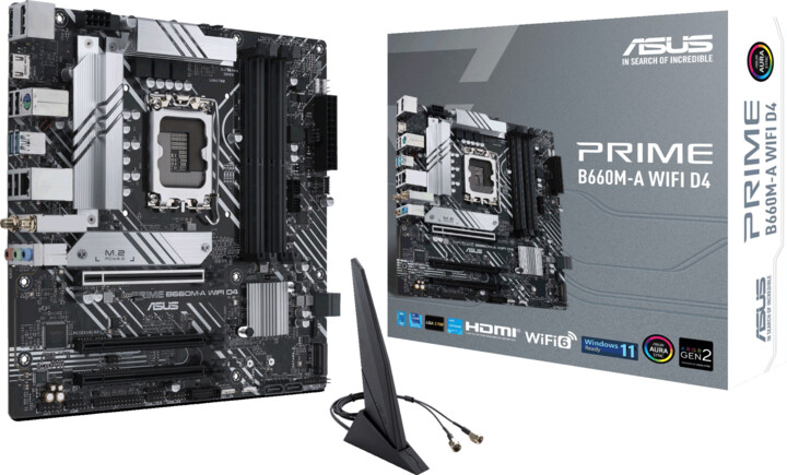 Pllakë amë ASUS PRIME B660M-A WIFI D4 (DDR4) - Intel B660