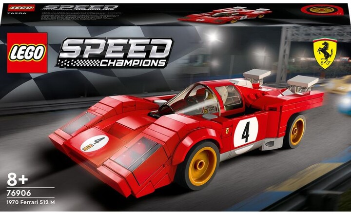 Set LEGO® Speed Champions 76906 1970 Ferrari 512 M, 291 pjesë
